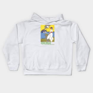 1915 Chicago, The Summer Resort Kids Hoodie